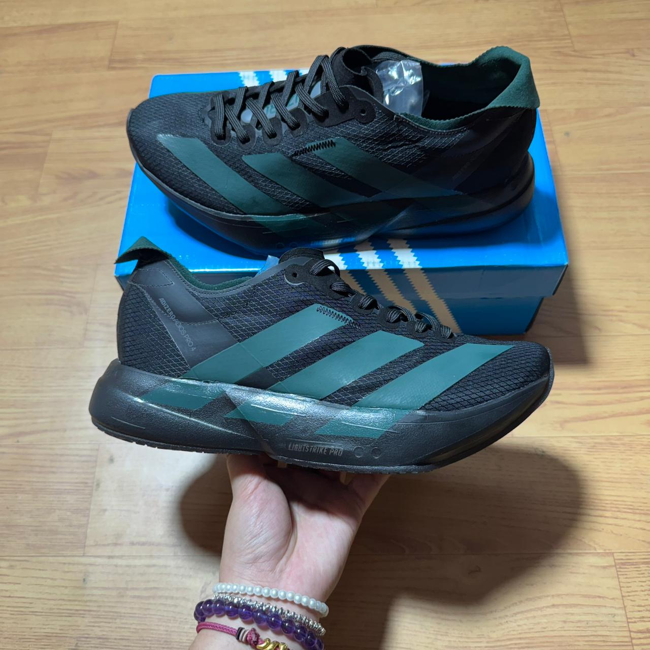 Adidas Adizero Pro 4 – Preto / Verde