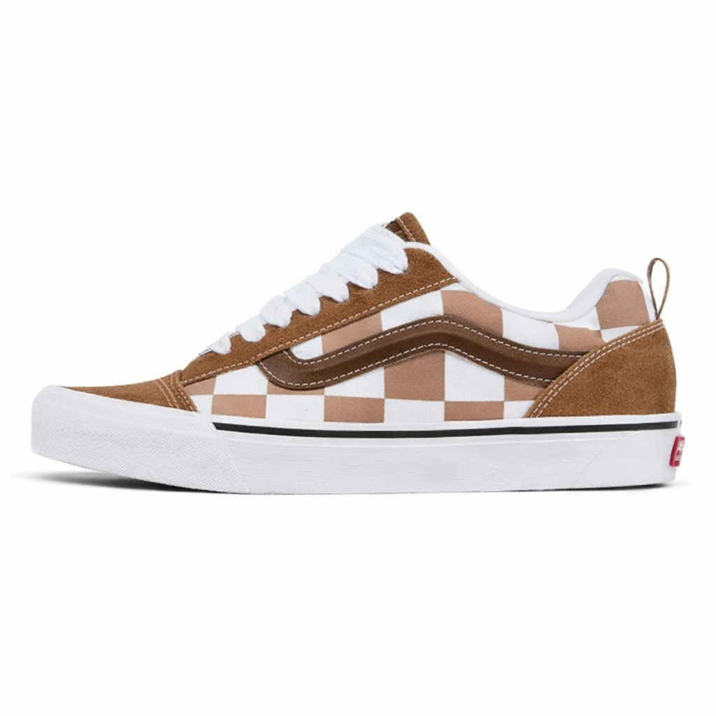 TÊNIS Vans KNU- caramelo xadrez