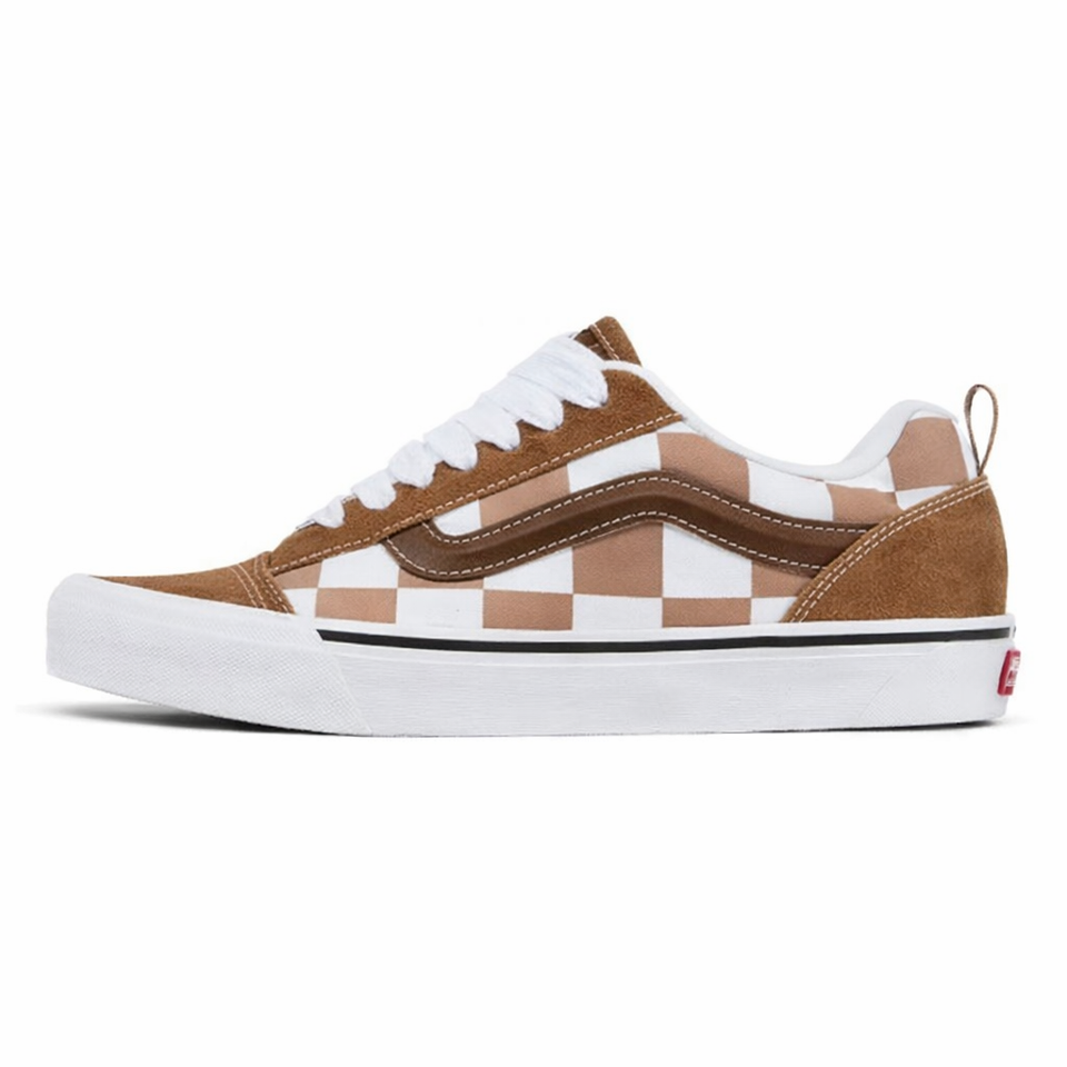 TÊNIS Vans KNU- caramelo xadrez