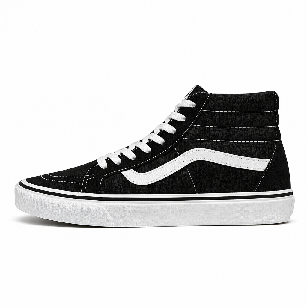 Tênis Vans Bota- preto/branco