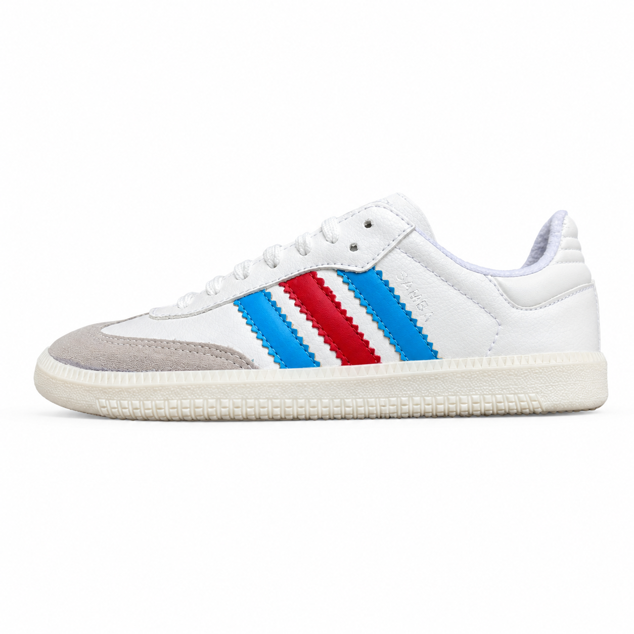 Adidas Samba OG Unissex Branco/Azul/Vermelho