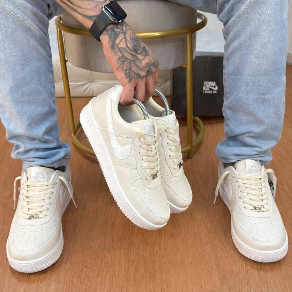 Tênis Nike Air Force 1 Off White Masculino Premium