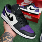 Tênis Air Jordan 1 Low - Roxo