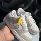 Tênis Dunk Low Grey Fog - Infantil