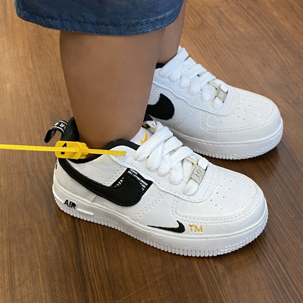 Tênis Air Force 1 Utility Infantil- Branco