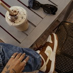 Tênis SB Dunk Low - Marrom/Bege