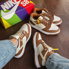 Tênis SB Dunk Low - Marrom/Bege