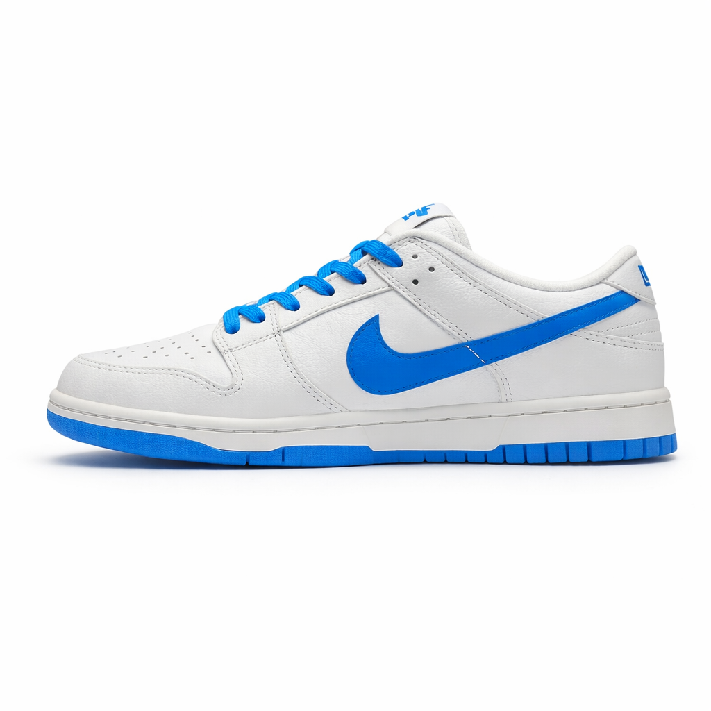Tênis SB Dunk Low - Branco/Azul