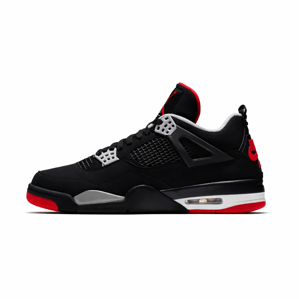 Tênis Air Jordan Retro 4 - Preto/Vermelho