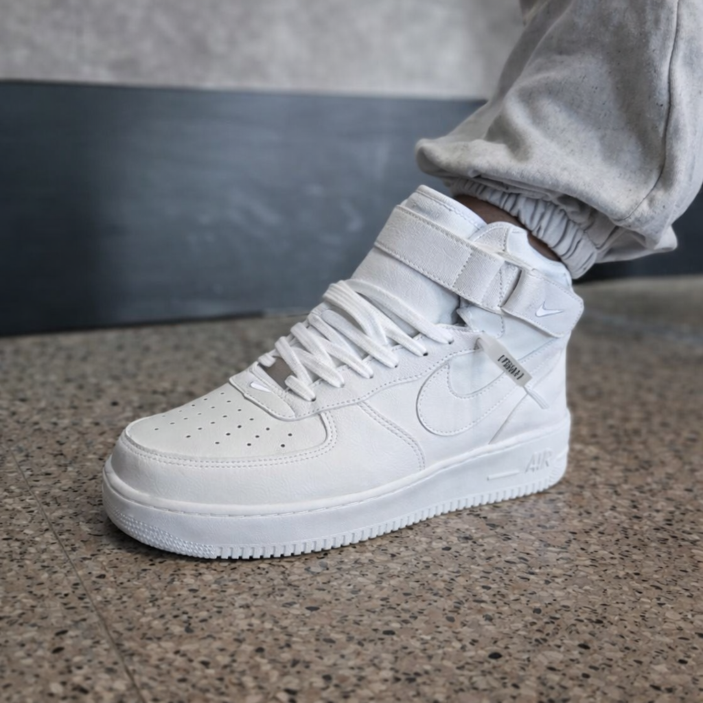 Tênis Air Force 1 Bota - Branco