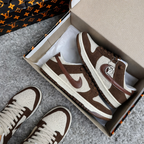 sb dunk low - Louis Vuitton bege/marrom