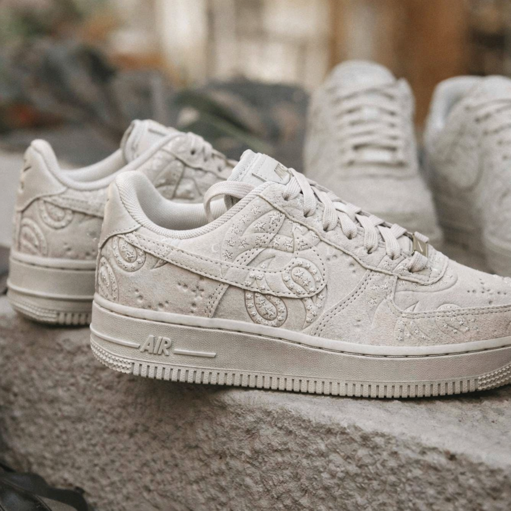 Tênis Air Force 1 - Louis Vuitton Branco