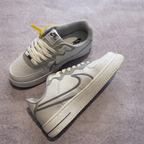 Tênis Air Force 1 GS React - Branco/Cinza