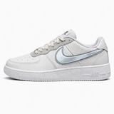 Tênis Air Force 1 GS React - Branco/Cinza