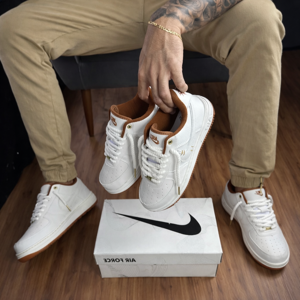 Tênis Air Force - White gum 2.0