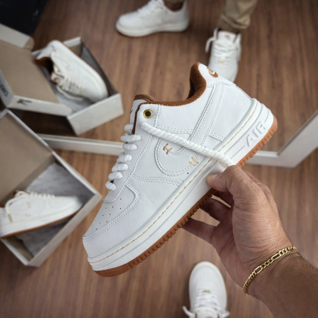 Tênis Air Force - White gum 2.0