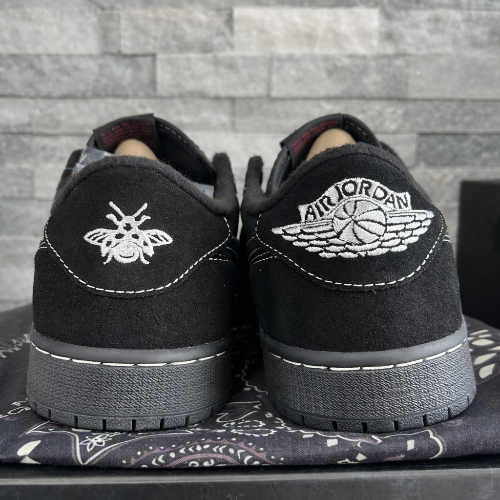 Tênis Air Jordan 1 Low - Travis Scott phanton black