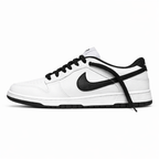 Tenis Dunk branco preto corda