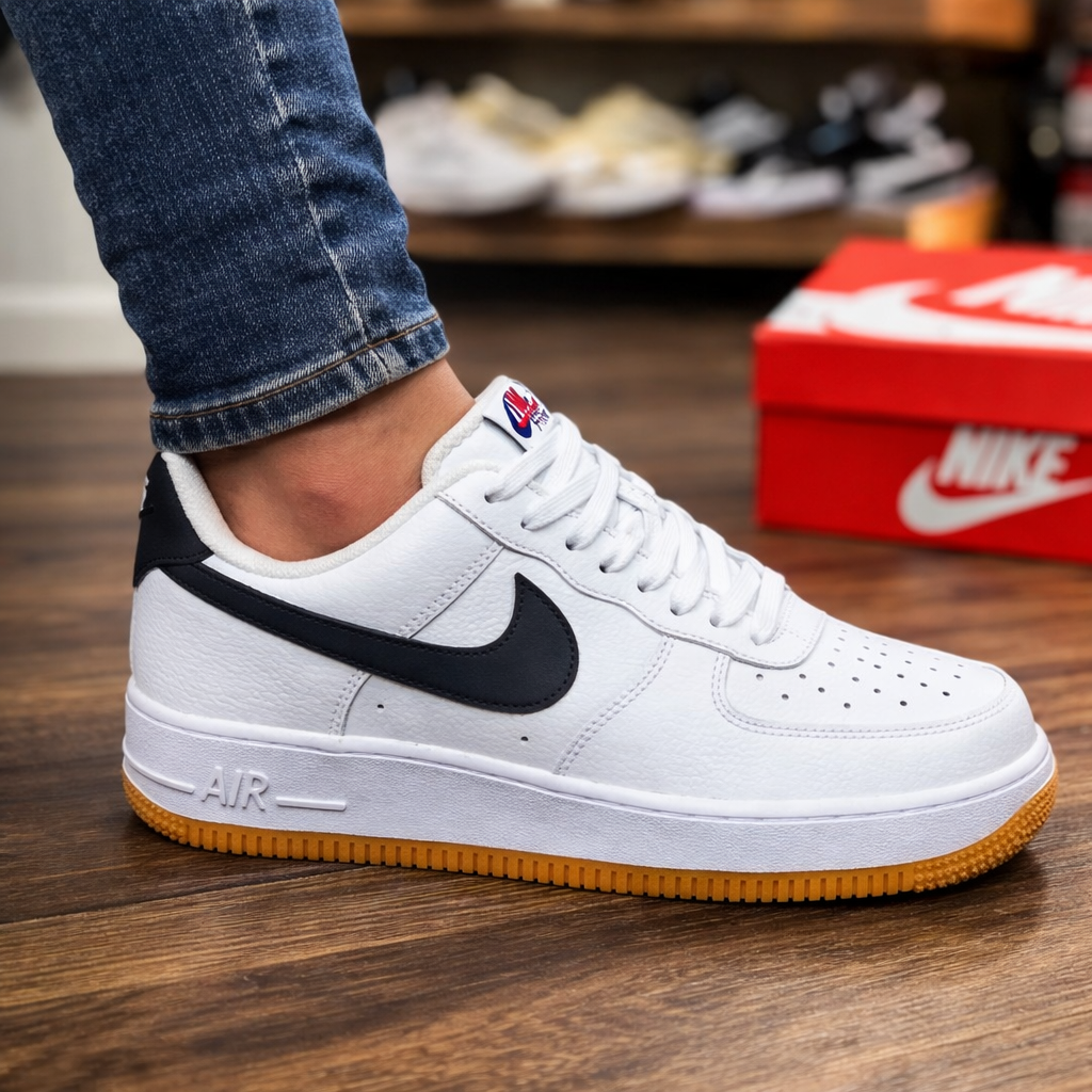 Tênis Air Force 1 - Retro Preto