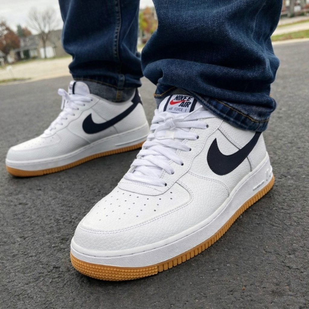 Tênis Air Force 1 - Retro Preto