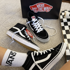 Tênis Vans Bota- preto/branco