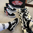 Tênis Vans Bota- preto/branco