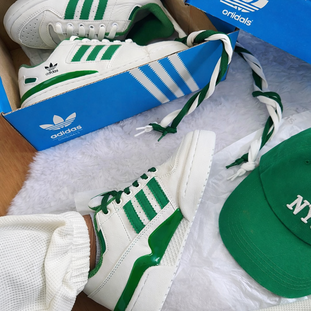 Tênis Forum Low 84 ADV - Branco Verde