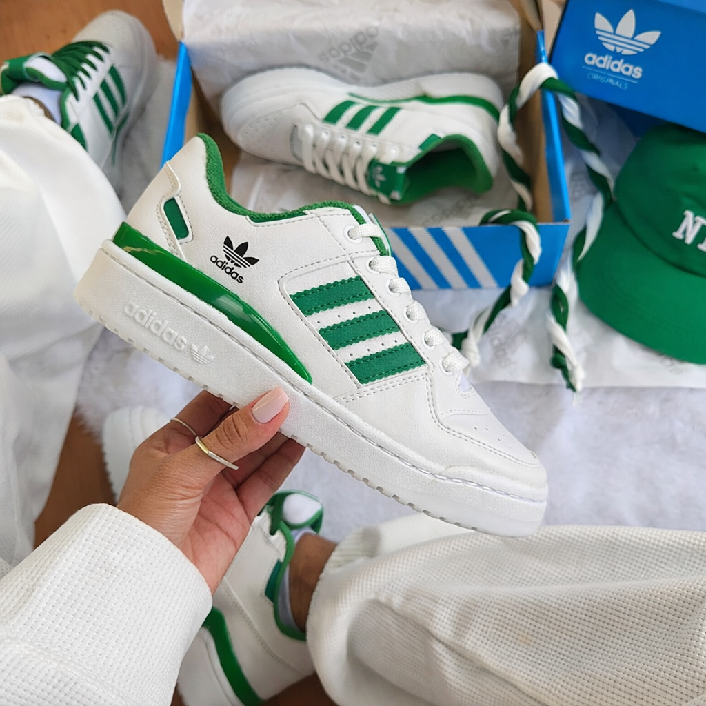 Tênis Forum Low 84 ADV - Branco Verde