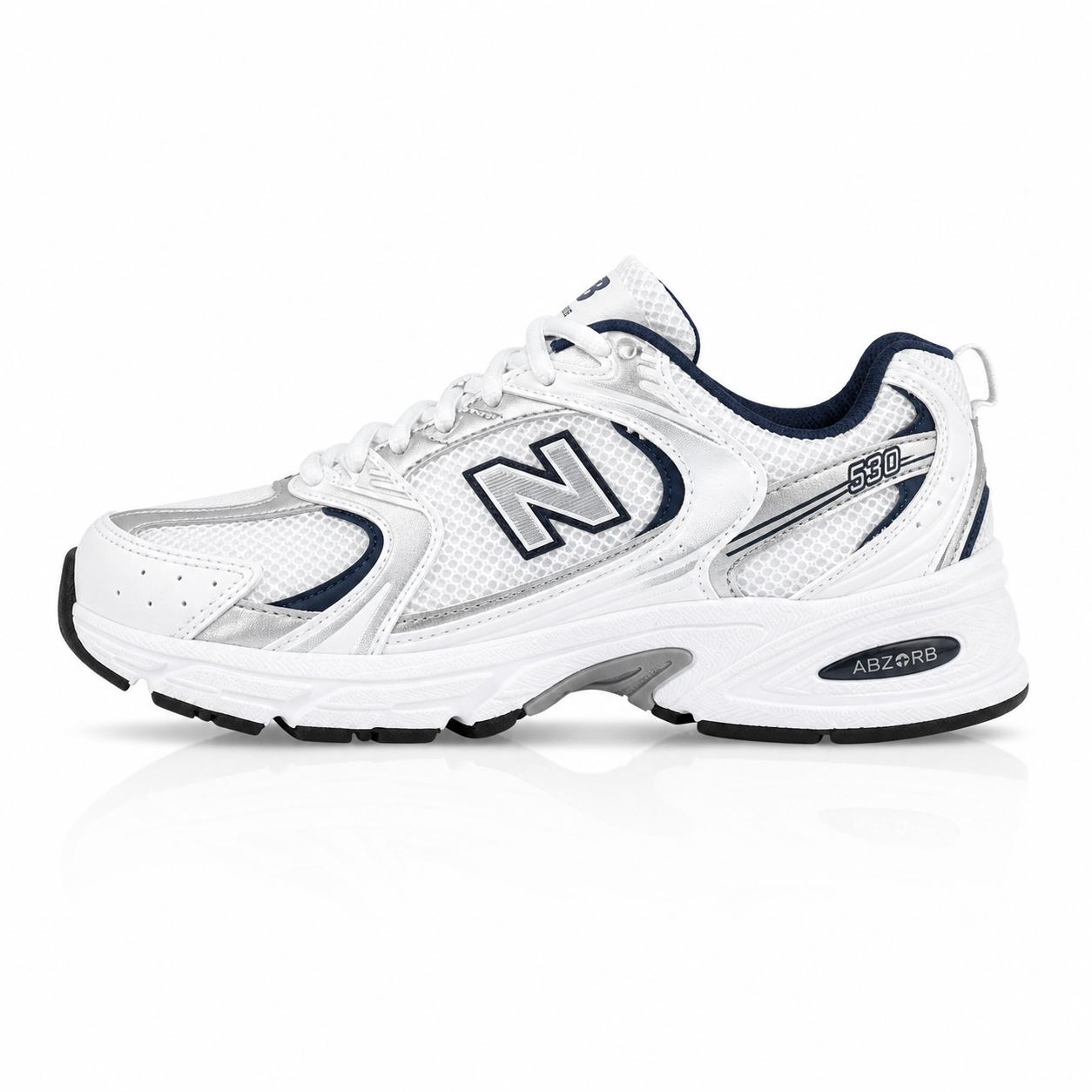 New Balance 530 Retrô – Branco/Marinho