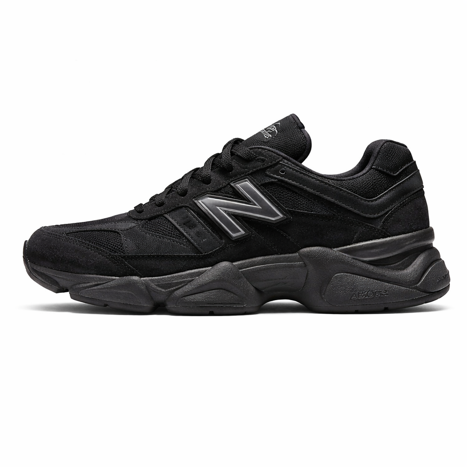 Tênis New Balance 9060 Couro - Preto