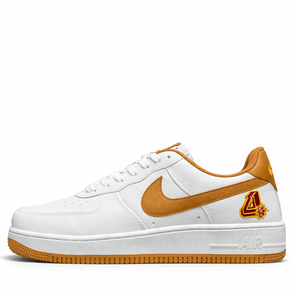 Tênis Air Force Lakers- Caramelo