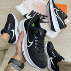 Tênis Air Zoom Esportivo Pegasus - Preto/Branco