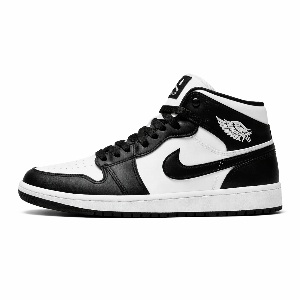 Tênis Air Jordan 1 - Preto/Branco