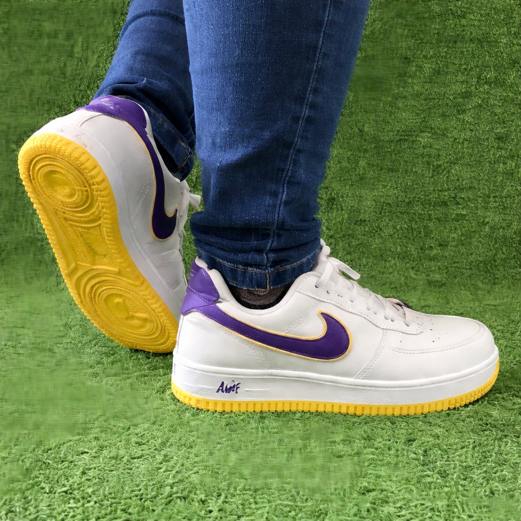 Tênis Air Force 1 - Lakers uva
