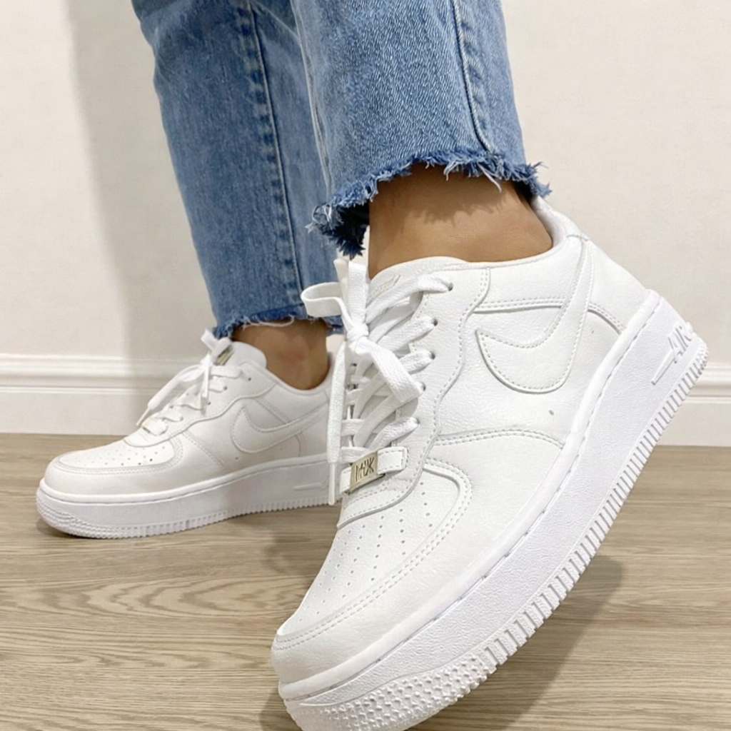 Tênis Air Force 1 Branco luxo