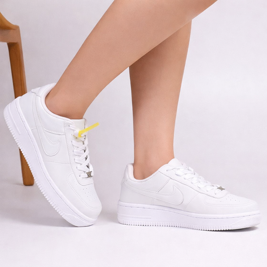 Tênis Air Force 1 Branco luxo