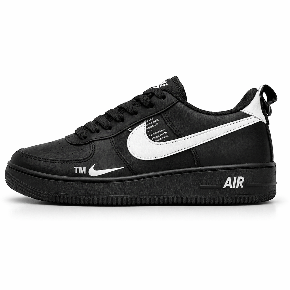 Tênis Air Force 1 Utility Infantil - Preto