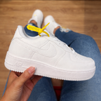 Tênis Air Force 1 Reflexivo Infantil - Branco