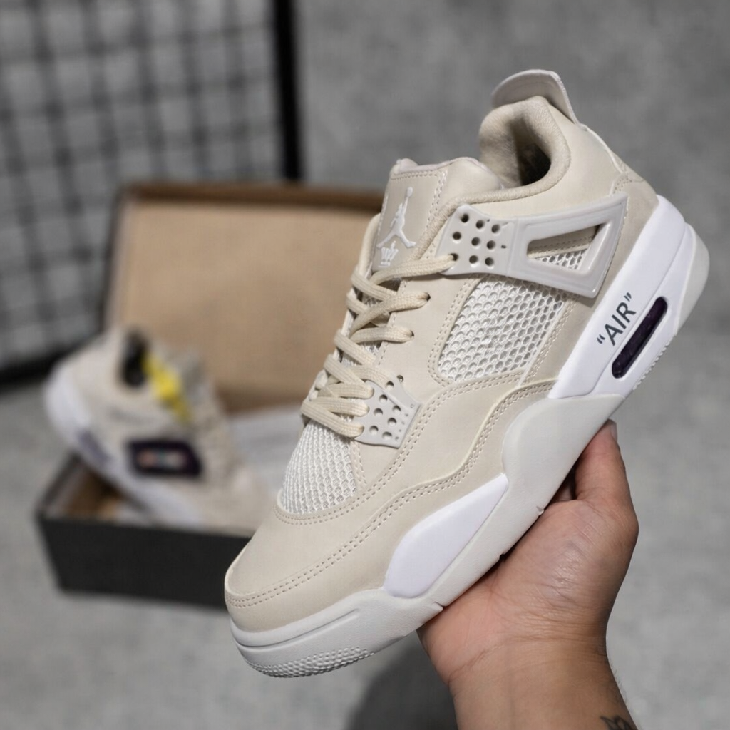Tênis Air Jordan Retro 4 - Bege