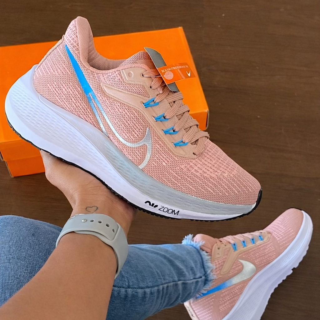 Tênis Air Zoom Esportivo Pegasus - rose