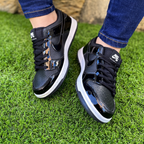 Tênis SB Dunk Low - Preto/Preto Verniz
