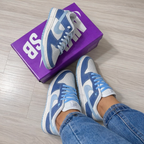 Tênis SB Dunk Low - Gliter azul jeans