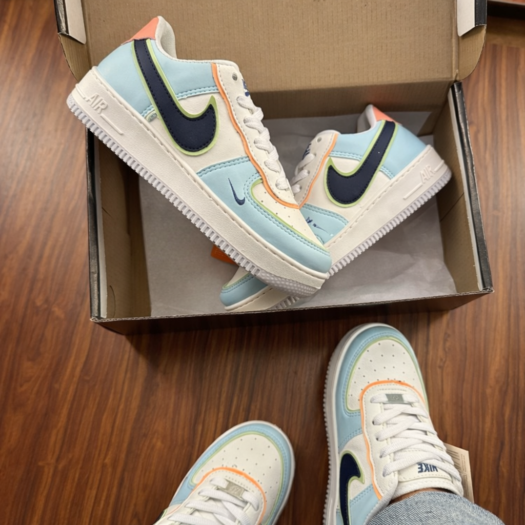 Tênis Air Force 1 Shadow - Azul