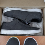 sb dunk low -Preto Nobuck