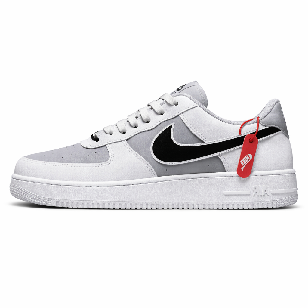 Tênis Air Force 1 - Branco/Cinza