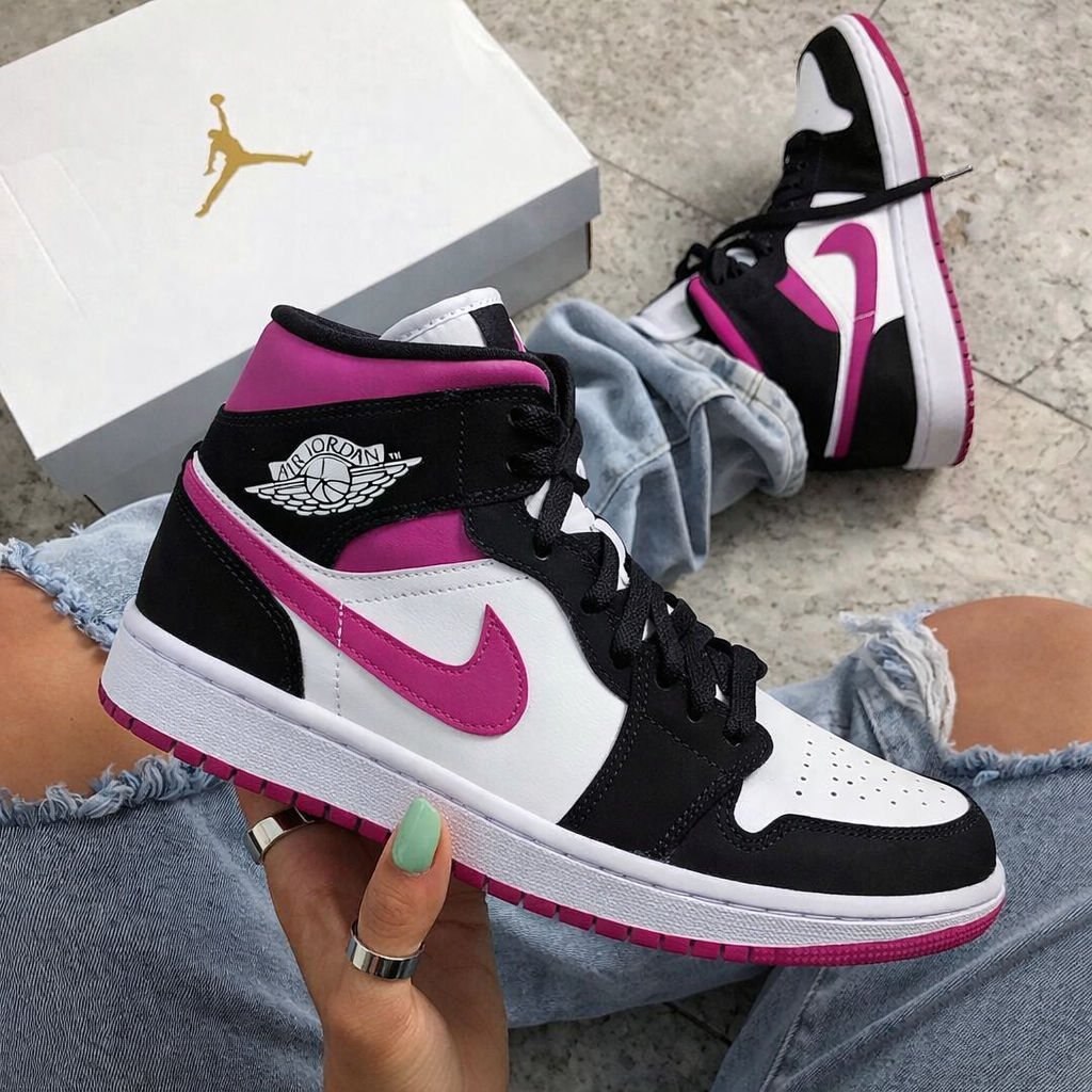 Tênis Air Jordan 1 - Rosa