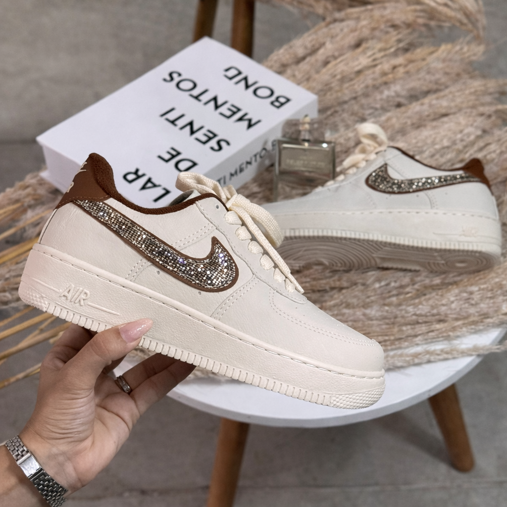 Tênis Air Force 1 - NOLA MARROM