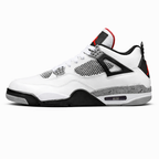 Tênis Air Jordan Retro 4 - Branco/Cimento