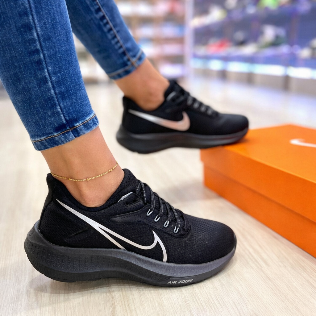 Tênis Air Zoom Esportivo Pegasus - Preto/Grafite