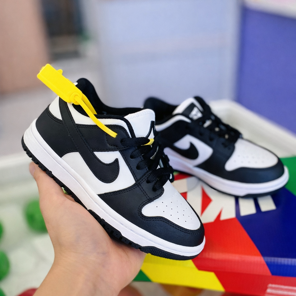 Tênis Dunk Low Panda - Infantil